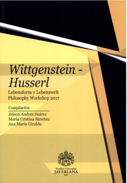 Portada Wittgenstein-Husserl. 