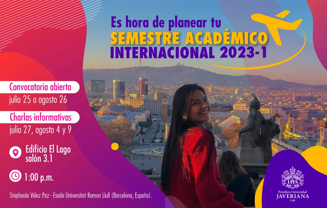 Convocatoria para el Semestre Académico Internacional 2023-1