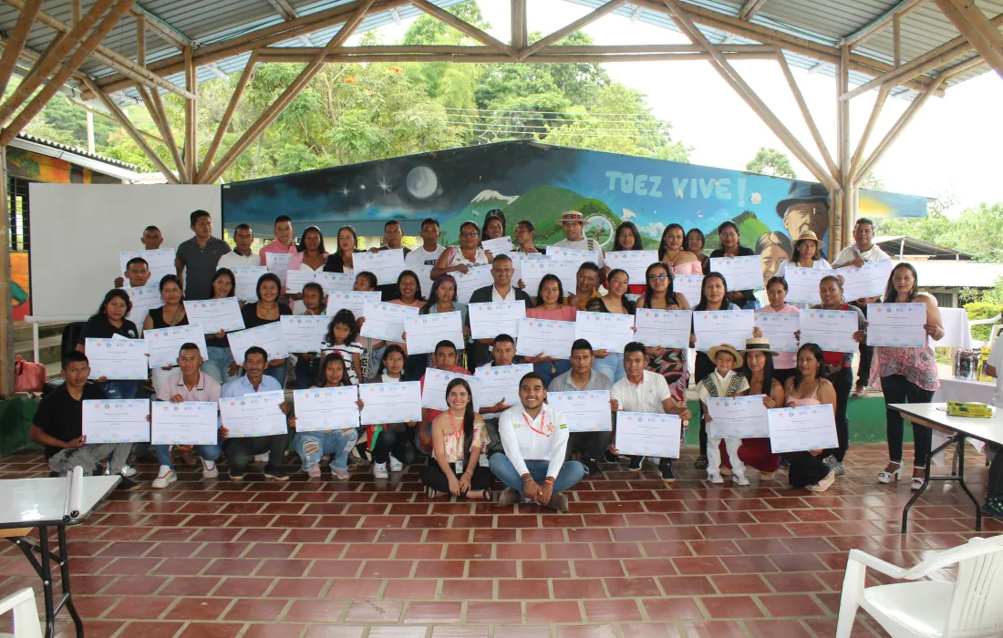  Potenciando el talento humano que construye paz desde sus territorios.