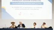 Primera sesión especial del Doctorado de Estudios para la Paz con Baltasar Garzón y Dolores Delgado Primera sesión especial del Doctorado de Estudios para la Paz con Baltasar Garzón y Dolores Delgado