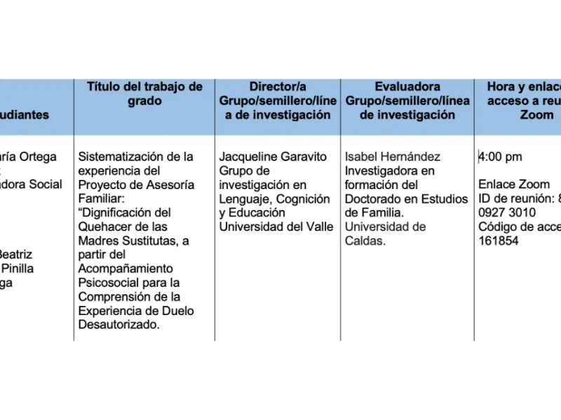 sustentacion ms Asesoria Familiar