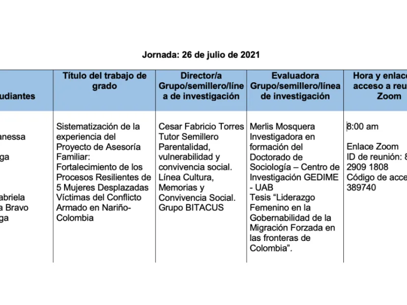 sustentacion ms Asesoria Familiar