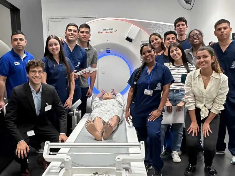 Estudiantes de Ingeniería Biomédica visitaron la casa matriz de Siemens Healthineers en Alemania