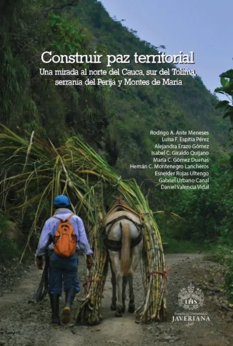 Construir paz territorial. Una mirada al norte del Cauca, sur del Tolima, serranía del Perijá y Montes de María Portada construir paz
